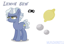 Size: 1280x887 | Tagged: safe, artist:elementbases, artist:mlplover0711, derpibooru import, oc, oc:lemon sew, unofficial characters only, earth pony, pony, annoyed, base used, crack ship offspring, cutie mark, female, offspring, parent:limestone pie, parent:pokey pierce, parents:limepierce, solo