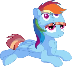 Size: 6953x6442 | Tagged: safe, artist:cyanlightning, derpibooru import, windy whistles, pony, parental glideance, .svg available, absurd resolution, chest fluff, clothes, costume, cute, folded wings, frown, prone, simple background, sitting, solo, transparent background, vector, windybetes, wings