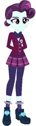 Size: 165x575 | Tagged: safe, artist:selenaede, artist:sturk-fontaine, derpibooru import, principal abacus cinch, equestria girls, clothes, crystal prep academy uniform, female, mole, school uniform, solo, younger, younger cinch