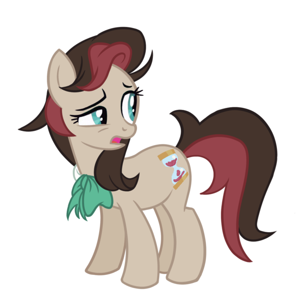 Size: 1024x1024 | Tagged: safe, artist:herfaithfulstudent, derpibooru import, oc, oc:corellia, unofficial characters only, earth pony, pony, bowtie, next generation, offspring, parent:doctor whooves, parent:roseluck, parents:doctorrose, simple background, solo, vector