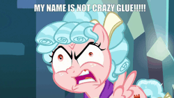 Size: 1920x1080 | Tagged: safe, derpibooru import, edit, edited screencap, screencap, cozy glow, pegasus, pony, school raze, angry, caption, cozy glow is best facemaker, cozybetes, crazy glow, crazy glue, cute, deranged, dialogue, discovery family logo, faic, female, filly, foal, great moments in animation, image macro, in a nutshell, insanity, meme, not helping your case, open mouth, round trip's mlp season 9 in a nutshell, screaming, solo, text