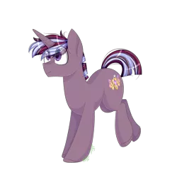 Size: 2000x2000 | Tagged: safe, artist:redheartponiesfan, artist:shootingstaryt, derpibooru import, oc, oc:prince artemis, pony, unicorn, magical lesbian spawn, male, offspring, parent:tempest shadow, parent:twilight sparkle, parents:tempestlight, simple background, solo, stallion, transparent background