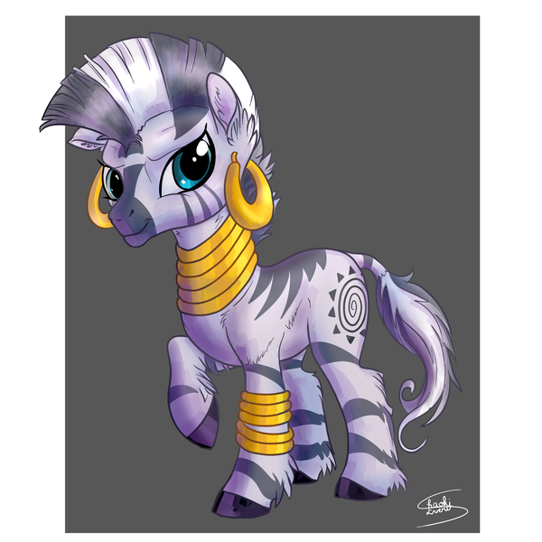 Size: 2000x2000 | Tagged: abstract background, artist:chaokievery, cute, derpibooru import, ear fluff, female, jewelry, leg fluff, neck fluff, safe, shoulder fluff, signature, solo, zebra, zecora, zecorable