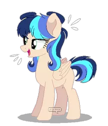 Size: 390x454 | Tagged: safe, artist:jxst-roch, derpibooru import, oc, pegasus, pony, base used, female, mare, offspring, parent:flash sentry, parent:twilight sparkle, parents:flashlight, simple background, solo, transparent background