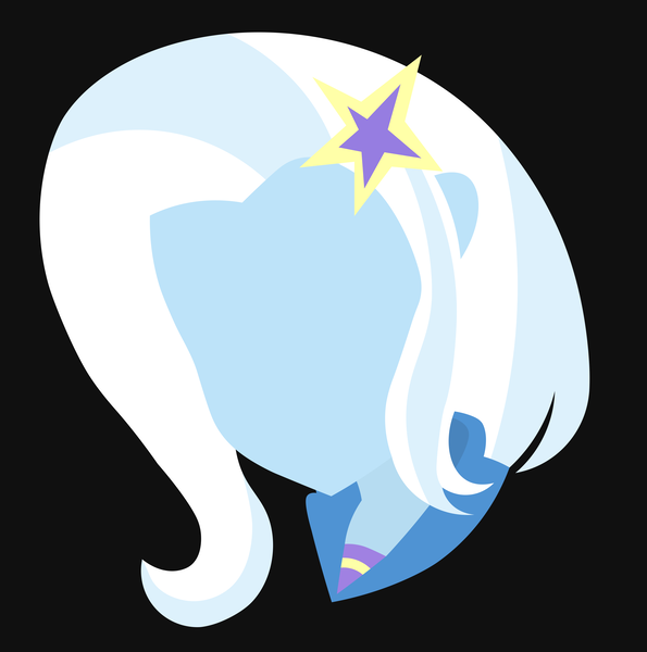 Size: 4031x4064 | Tagged: safe, artist:egor418, derpibooru import, trixie, equestria girls, lineless, minimalist, modern art, solo