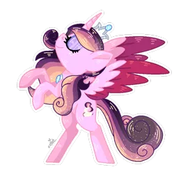 Size: 768x768 | Tagged: safe, artist:awoomarblesoda, derpibooru import, oc, oc:lumin essence, alicorn, pony, alicorn oc, crown, female, horn, jewelry, mare, rearing, regalia, simple background, solo, transparent background, wings