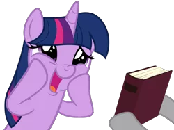 Size: 7956x5952 | Tagged: safe, artist:vvolllovv, derpibooru import, twilight sparkle, alicorn, pony, absurd resolution, book, simple background, squee, squishy cheeks, that pony sure does love books, transparent background, vector