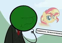 Size: 650x450 | Tagged: 4chan, anonymous artist, derpibooru import, dialogue, /mlp/, msponyadventures, oc, oc:anon, suggestive, sunset shimmer, text