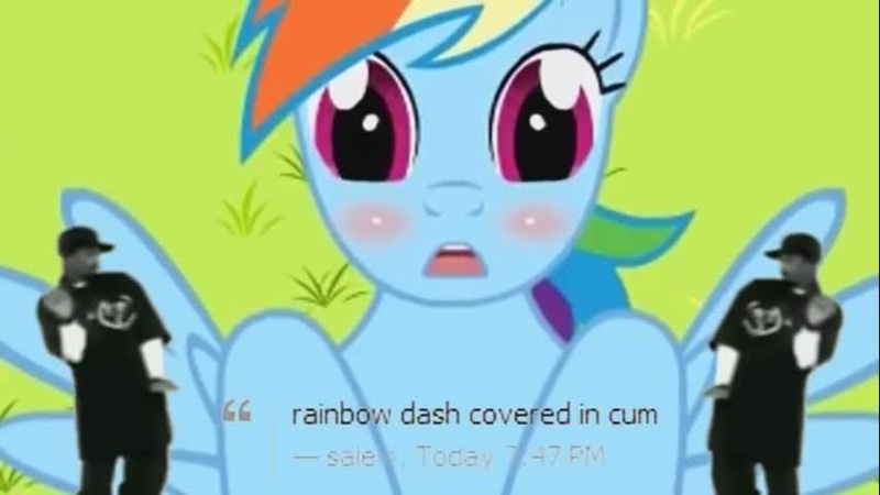 Size: 854x480 | Tagged: artist needed, suggestive, derpibooru import, rainbow dash, pegasus, pony, blushing, cute, dashabetes, female, implied sex, low quality, lying down, smoke weed everyday, snoop dogg, solo