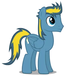 Size: 1812x1964 | Tagged: safe, artist:mrlolcats17, derpibooru import, oc, oc:bolterdash, unofficial characters only, pegasus, pony, hooves, male, simple background, smiling, solo, stallion, transparent background, wings