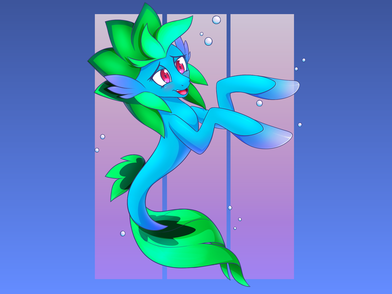 Size: 2000x1500 | Tagged: safe, artist:elastiboy, artist:xrossolaris, derpibooru import, oc, oc:land cruiser, earth pony, mermaid, pony, sea pony, female, mermaidized, mermay, mermay2019, seaquestria, shocked, shocked expression, solo, species swap, transformation, underwater