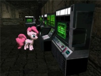 Size: 200x150 | Tagged: safe, derpibooru import, pinkie pie, pony, 3d, mod, star wars battlefront 2, yavin 4