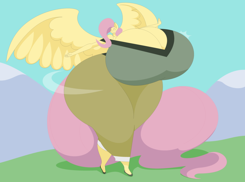 Size: 5120x3800 | Tagged: suggestive, artist:two-ton-neko, derpibooru import, fluttershy, anthro, bat pony, big breasts, breasts, busty fluttershy, butt, clothes, dancing, eyes closed, female, flutterbat, giantess, grass, huge breasts, huge butt, hyper, hyper breasts, impossibly large breasts, impossibly large butt, impossibly large thighs, impossibly wide hips, large butt, large wings, macro, mountain, race swap, solo, solo female, thighs, thunder thighs, wide hips, wings