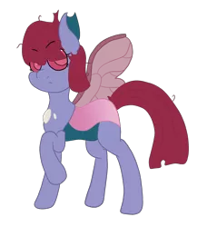 Size: 2212x2312 | Tagged: artist:moonlightdisney5, changeling, changepony, derpibooru import, female, hybrid, next generation, oc, oc:astrid, offspring, parent:moondancer, parent:pharynx, parents:phardancer, safe, solo, unofficial characters only