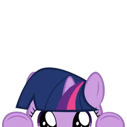 Size: 10000x10000 | Tagged: safe, artist:mrkat7214, derpibooru import, part of a set, twilight sparkle, pony, unicorn, absurd resolution, cute, female, filly, filly twilight sparkle, peekaboo, peeking, simple background, solo, soon, transparent background, twiabetes, unicorn twilight, younger