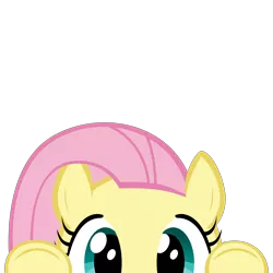 Size: 10000x10000 | Tagged: safe, artist:mrkat7214, derpibooru import, part of a set, fluttershy, pegasus, pony, absurd resolution, cute, female, filly, filly fluttershy, peekaboo, peeking, shyabetes, simple background, solo, soon, transparent background, younger