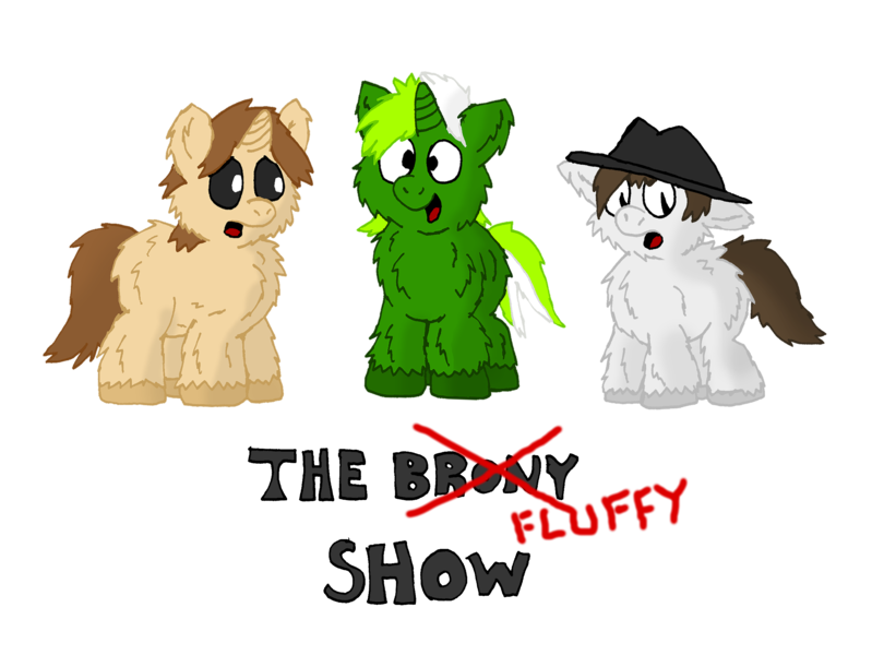 Size: 2609x1958 | Tagged: safe, artist:sketchymouse, derpibooru import, oc, oc:blankedmind, oc:circuit mane, oc:d-pad, pony, fluffy, the brony show