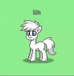 Size: 822x843 | Tagged: safe, derpibooru import, earth pony, pony, wolf, pony town, canines, changed game, lin, pixel art