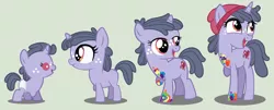 Size: 1024x412 | Tagged: safe, artist:loveedovey, derpibooru import, oc, oc:street art, unofficial characters only, pony, unicorn, 5-year-old, age progression, amputee, baby, baby pony, base used, congenital amputee, female, filly, missing limb, simple background, stump, teenager