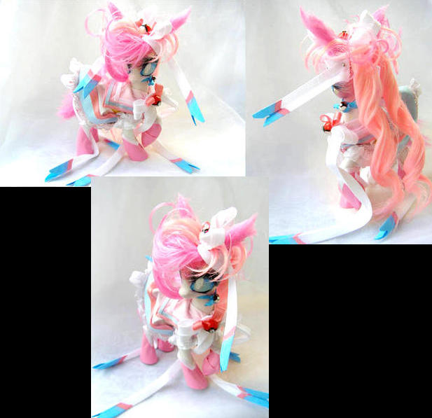 Size: 617x597 | Tagged: safe, artist:lightningsilver-mana, derpibooru import, pony, sylveon, anime, anime style, craft, crossover, custom, doll, fandom, figure, figurine, g4, handmade, irl, male, manga, manga style, my little pony, nintendo, paint, painting, photo, pokemon art academy, pokéball, pokémon, sailor moon, sewing, sewing needle, solo, toy, video game, video game crossover