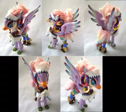 Size: 1024x912 | Tagged: safe, artist:lightningsilver-mana, derpibooru import, avian, bird, pony, rito, birb, craft, crossover, doll, fanart, female, figure, figurine, girly, my little pony, native american, nintendo, nintendo switch, paint, painting, sewing, solo, textiles, the legend of zelda, the legend of zelda: breath of the wild, toy, tribal, video game crossover