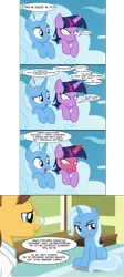 Size: 2952x6583 | Tagged: safe, artist:badumsquish, derpibooru import, edit, doctor horse, doctor stable, trixie, twilight sparkle, twilight sparkle (alicorn), alicorn, pony, unicorn, the cutie re-mark, alternate scenario, angry, annoyed, cloud, cloudsdale, comic, cyrillic, death stare, deleted scene, dialogue, dreamworks face, duo, duo female, female, frown, glare, glow, gritted teeth, happy, hospital, implied twilight sparkle, inconvenient trixie, magic abuse, mare, open mouth, overheated horn, payback, rage, raised eyebrow, russian, smiling, smirk, smoke, speech bubble, taunting, this will end in pain, translation, twilight is not amused, unamused, wide eyes, zipper, zippermouth