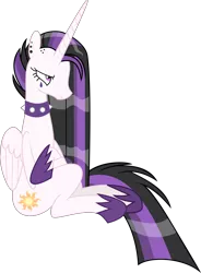 Size: 5723x7797 | Tagged: safe, artist:digimonlover101, derpibooru import, princess celestia, alicorn, pony, between dark and dawn, celestia is not amused, female, mare, punklestia, simple background, transparent background, unamused, vector