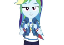 Size: 640x449 | Tagged: safe, derpibooru import, edit, edited screencap, editor:i-mlp2020, screencap, rainbow dash, equestria girls, equestria girls series, run to break free, spoiler:eqg series (season 2), adorasexy, background removed, beautiful, cute, dashabetes, geode of super speed, lidded eyes, looking at you, magical geodes, sexy, simple background, solo, transparent, transparent background