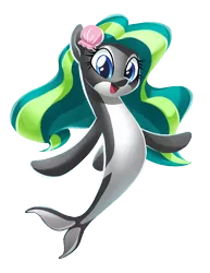 Size: 900x1165 | Tagged: artist:imdrunkontea, derpibooru import, everfree northwest, monster mare, oc, oc:marina (efnw), orca, orca pony, original species, safe, sea pony, simple background, solo, transparent background, whale pony