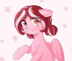 Size: 1280x1099 | Tagged: safe, artist:fluffymaiden, derpibooru import, oc, oc:cherry blossom, unofficial characters only, pony, female, mare, solo