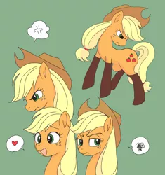 Size: 2448x2607 | Tagged: safe, artist:haibaratomoe, derpibooru import, applejack, earth pony, pony, boots, clothes, doodle, female, fireproof boots, mare, shoes, solo