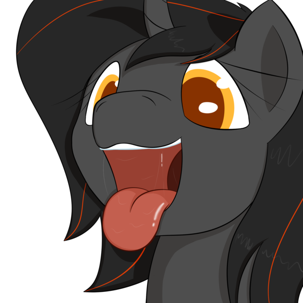 Size: 2000x2000 | Tagged: questionable, artist:yannerino, derpibooru import, oc, oc:luminous siren, unofficial characters only, pony, unicorn, drool, drool string, fetish, maw, mawshot, open mouth, simple background, solo, tongue out, transparent background