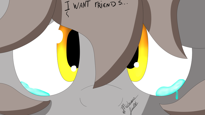 Size: 2560x1440 | Tagged: safe, derpibooru import, oc, oc:misterious jim, unofficial characters only, pegasus, pony, close-up, crying, demi-god, demigod, male, prince of tartarus, sad, signature, solo, stallion