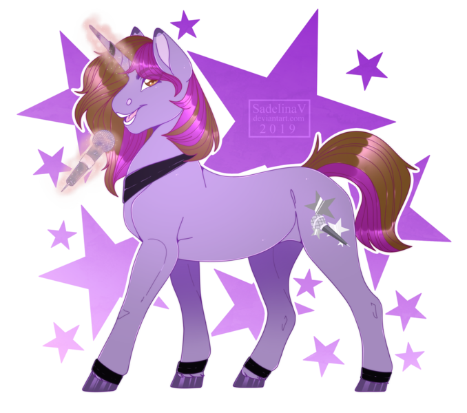 Size: 1024x906 | Tagged: safe, artist:sadelinav, derpibooru import, oc, oc:symphony diamond, pony, unicorn, female, mare, solo