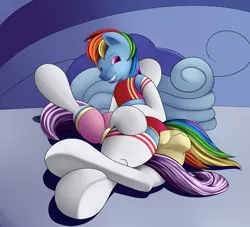 Size: 2750x2500 | Tagged: safe, artist:fauxstealth, derpibooru import, fluttershy, rainbow dash, pony, clothes, headscissors, socks, sports, wrestling