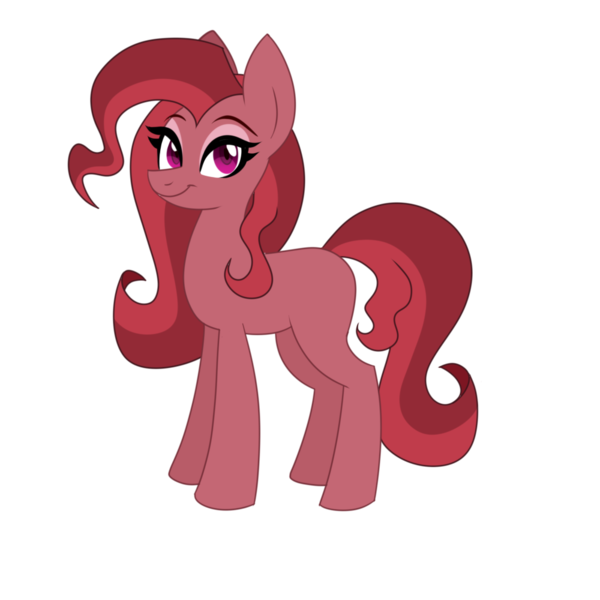 Size: 1000x1000 | Tagged: safe, artist:wubcakeva, derpibooru import, oc, oc:mezma, ponified, earth pony, pony, female, mare, simple background, smiling, solo, transparent background