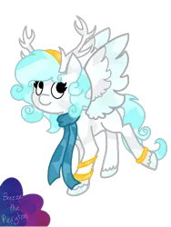 Size: 1080x1440 | Tagged: artist:breeze the peryton, crystal, crystal pony, deer, deer pony, derpibooru import, hybrid, jewelry, oc, oc:breeze the peryton, original oc do not steal, original species, peryton, safe