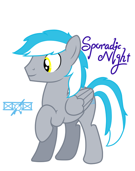 Size: 2380x3013 | Tagged: safe, artist:sporadic night, derpibooru import, oc, oc:sbstonebull, unofficial characters only, pegasus, pony, male, simple background, smiling, solo, vector, white background