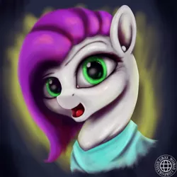 Size: 1200x1200 | Tagged: safe, artist:grayworldcorporation, derpibooru import, pony, bust, female, portrait