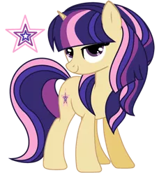 Size: 400x438 | Tagged: safe, artist:catpony13, derpibooru import, oc, oc:elizabeth sparkle, pony, unicorn, base used, female, mare, offspring, parent:flash sentry, parent:twilight sparkle, parents:flashlight, simple background, solo, transparent background