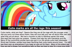 Size: 746x494 | Tagged: article, derpibooru import, hub network, rainbow dash, safe, solo, text
