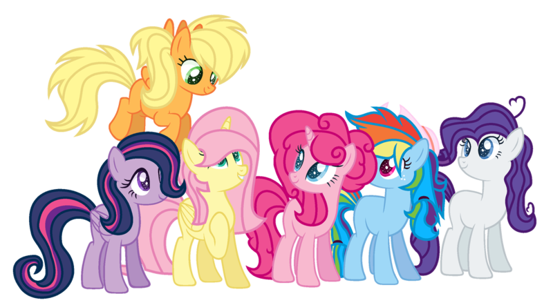 Size: 1024x566 | Tagged: safe, artist:meadowdash101, artist:shiibases, derpibooru import, applejack, fluttershy, pinkie pie, rainbow dash, rarity, twilight sparkle, alicorn, earth pony, pegasus, pony, unicorn, alicornified, alternate design, alternate hairstyle, alternate universe, base used, earth pony rainbow dash, earth pony rarity, female, flapplejack, fluttercorn, flying, hair over one eye, hat, hoof on chest, mane six, mare, missing cutie mark, pegasus twilight sparkle, race swap, simple background, smiling, sparkly eyes, transparent background, unicorn pinkie pie, wings