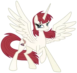 Size: 4997x4739 | Tagged: safe, alternate version, artist:tygerbug, artist:zutheskunk traces, derpibooru import, oc, oc:fausticorn, unofficial characters only, alicorn, pony, lauren faust, simple background, solo, swag, transparent background, vector, vector trace