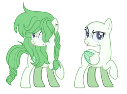 Size: 600x444 | Tagged: safe, artist:thesmall-artist, derpibooru import, oc, oc:garden haven, pegasus, pony, base used, female, mare, simple background, solo, tongue out, transparent background, two toned wings, wings