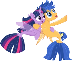 Size: 3532x3000 | Tagged: safe, artist:cloudyglow, derpibooru import, flash sentry, twilight sparkle, twilight sparkle (alicorn), alicorn, seapony (g4), couple, cute, diasentres, female, fin wings, fins, flashlight, love, male, movie, movie accurate, sea ponies, seaponified, seapony flash sentry, seapony twilight, shipping, simple background, species swap, straight, transparent background, twiabetes, vector, wings
