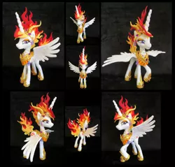 Size: 4943x4716 | Tagged: safe, artist:fireflytwinkletoes, derpibooru import, nightmare star, princess celestia, pony, irl, photo, plushie, solo