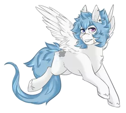 Size: 1664x1494 | Tagged: safe, artist:jeshh, derpibooru import, oc, oc:snow storm, unofficial characters only, pegasus, pony, heterochromia, image, male, png, scar, simple background, solo, stallion, transparent background