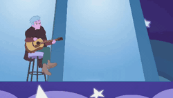Size: 450x253 | Tagged: safe, derpibooru import, screencap, ink jet, snails, spike, spike the regular dog, dog, equestria girls, equestria girls series, wake up!, spoiler:choose your own ending (season 2), spoiler:eqg series (season 2), acoustic guitar, almost famous, animated, background human, bipedal, clothes, cool scarf guy, cute, gif, guitar, male, movie reference, musical instrument, paws, puppy, scarf, silly, spikabetes, spike's dog collar, stage dive, sugar rush, wake up!: pinkie pie