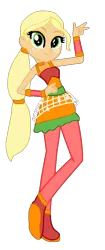 Size: 430x1020 | Tagged: safe, artist:gouhlsrule, artist:yaya54320, artist:yaya54320bases, derpibooru import, applejack, fairy, equestria girls, alternate hairstyle, barely eqg related, base used, clothes, cosmix, crossover, rainbow s.r.l, shoes, winx club