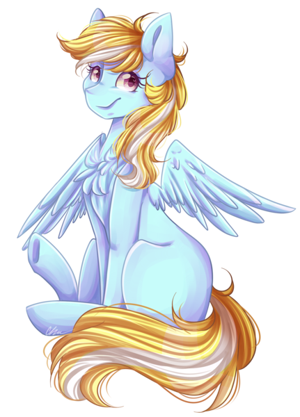 Size: 1437x2000 | Tagged: safe, artist:sketchyhowl, derpibooru import, oc, oc:skylar, pegasus, pony, female, mare, simple background, solo, transparent background